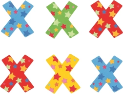 Literă de lemn Stea X de la Bigjigs Toys