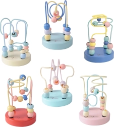 Jucărie clasică de lemn labirint țesut pentru copii