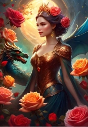 Puzzle Puterea Dragonului 1000 de piese