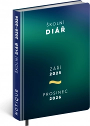 Agenda școlară Verde 2025–2026
