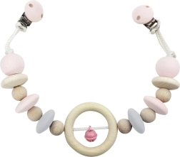 Hess jucărie suspendată pentru cărucior cu clopoțel roz