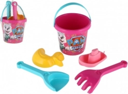 Set pentru nisip PAW Patrol, 5 piese, roz