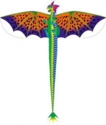 Zmeu z nailon pentru zbor 132 × 50 cm