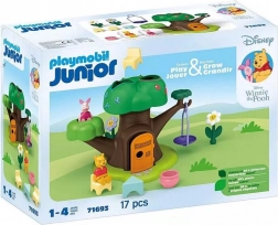 Playmobil Junior Disney căsuță în copac cu URSULETUL WINNIE și PURCELUȘ