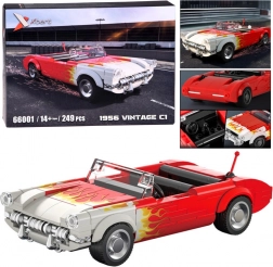 Set de construcție cabriolet sport hot rod – 249 piese