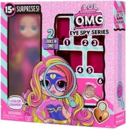 L.O.L. Surprise decodor cu sora mai mare OMG Superhero – păpușă interactivă