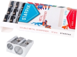 Ascuțitoare metalică cu două lame