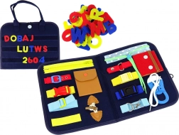 Panou senzorială manipulativă pentru copii