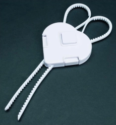 Blocare de siguranță flexibilă pentru ușițe, pentru copii