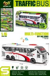 Autobuz alb 1:16