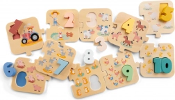 Puzzle Învățăm cifrele Ferma