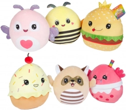 Animăluț de pluș și alimente 21x25cm