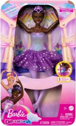Barbie Dreamtopia Balerină cu luminițe magice – brunetă