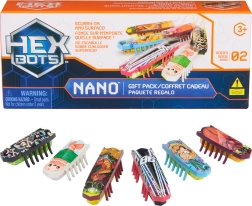 HEXBUG Nano Gift Pack – set de 6 mini roboți cu lumină