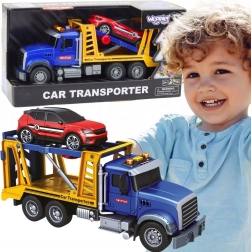 WOOPIE camion de remorcare cu mașinuță, lumină și sunet