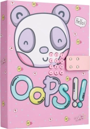 Agendă A5 cu încuietoare cu cod