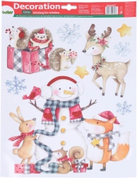 Decorațiune de fereastră de Crăciun 41 × 29 cm