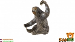 Figurină Leneș cu trei degete din plastic