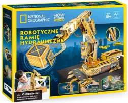 Puzzle 3D braț robotic hidraulic