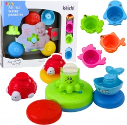 Jucărie interactivă pentru baie cu fântână pentru copii