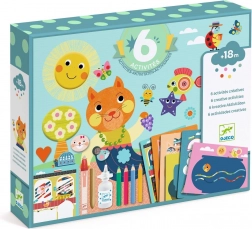 Set creativ motanul și prietenii DJECO