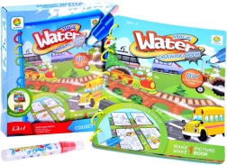 Cartea magică de pictură cu apă pentru copii – A