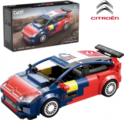 Set de construcție CaDA mașină de raliu CITROËN C4 WRC 1:24 (296 piese)