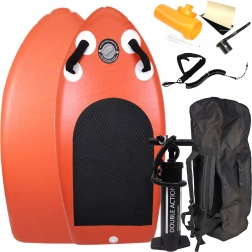 Mini SUP gonflabil 155 cm cu set – pompă, leash și rucsac