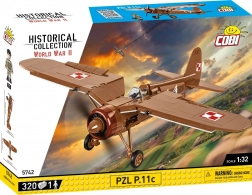 Set de construcție avion PZL P.11c 1:32 – colecție istorică