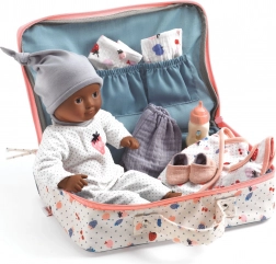 Geantă cadou cu păpușa The Cerise de la Djeco