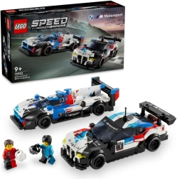 Mașini de curse Lego Speed Champions BMW M4 GT3 și BMW M Hybrid V8