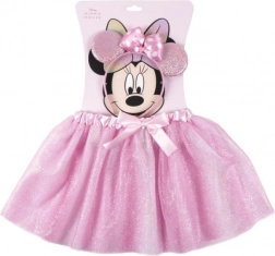 fustă tutu cu bentiță Minnie – set costum sclipitor pentru fete
