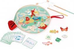 Classic World joc de pescuit magnetic cu cărți, 35 piese