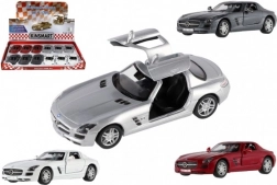 Model auto Mercedes-Benz SLS AMG 13cm cu tragere înapoi