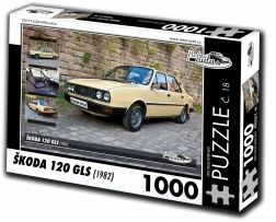 Puzzle RETRO-AUTA Škoda 120 GLS 1000 piese