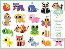 Autocolante pentru cei mici - Pui de animale jucăuși