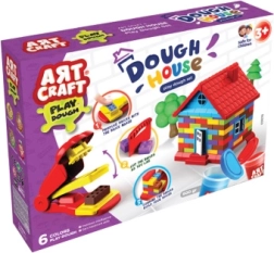 Set Art craft pentru modelaj – căsuță colorată