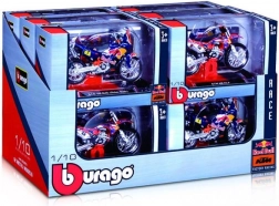Motocicletă Bburago Red Bull 1:18 model din metal