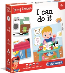 Clementoni Young Learner: Eu pot – puzzle pentru copii 6×4 piese
