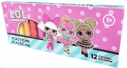 Plastilină ASTRA L.O.L. Surprise – 12 culori