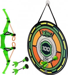 Arc cu țintă și săgeți pentru copii