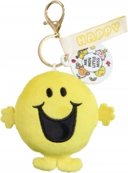 Breloc de pluș MR. MEN LITTLE MISS – MR. HAPPY