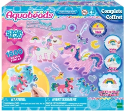 Aquabeads unicorn fermecat – set creativ cu mărgele