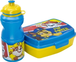 Set caserolă pentru gustare și sticlă PAW Patrol 380 ml STOR