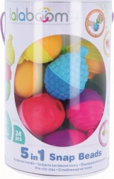 Trefl Stavebnice Lalaboom 5v1 Mărgele de Conectare 24 Piese
