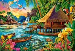 Puzzle 1000 piese Insula tropicală