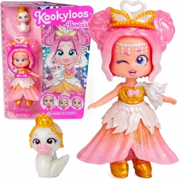 KookyLoos figurină Princess Swan Fantasy cu accesorii