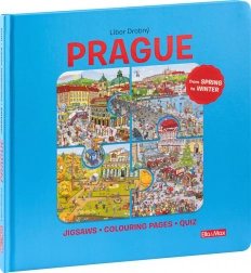 Ghidul Praga: Puzzle, Desene și Chestionare pentru copii