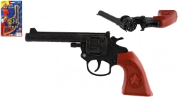 Revolver cu capse, 8 focuri, din plastic