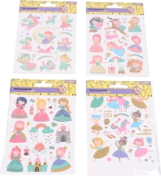Tatuaje temporare pentru copii 10,5 × 15 cm – motive pentru fete